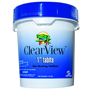 Clearview 1In Tabits 4X10 lb/cs - CLEARVIEW